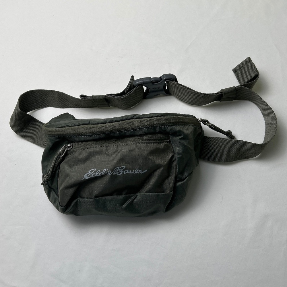 Eddie Bauer Unisex Stowaway Convertible Pack Waist Bag One Size Capers Green